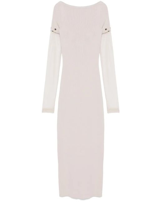 Sportmax Grazia マキシドレス White