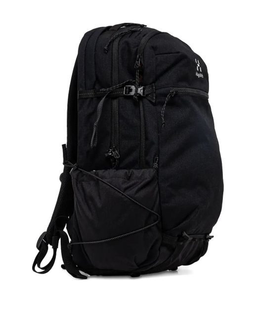 Haglöfs Black Jarve Zip-Fatening Backpack