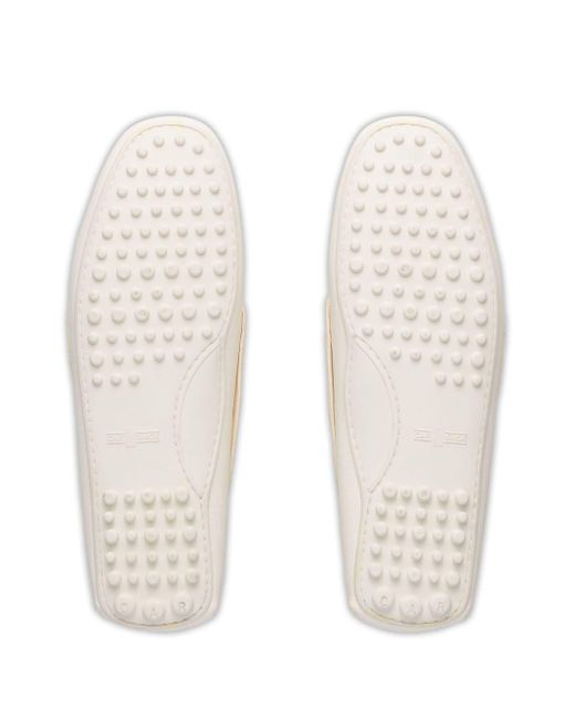 Car Shoe Deer Loafer mit Schnürung in White für Herren
