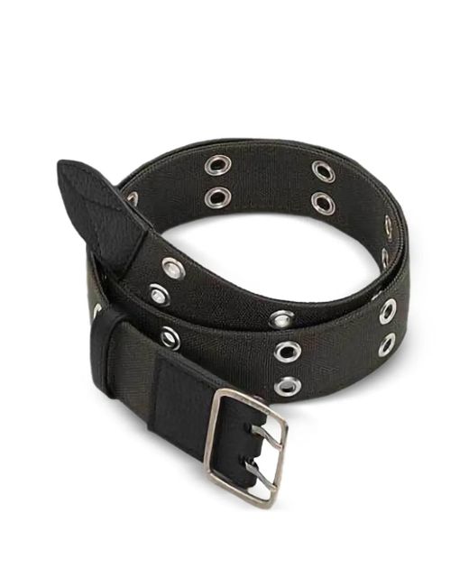 Golden Goose Deluxe Brand Black Grommet Belt for men