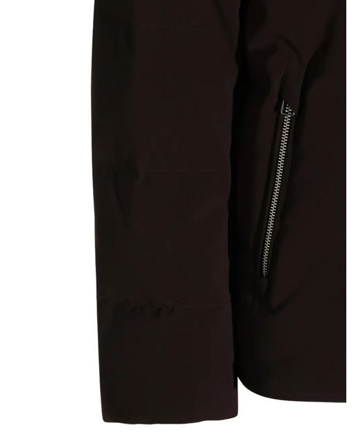 Montecore Brown Hooded Padded Jacket for men