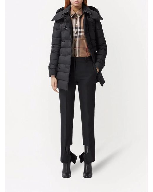 Burberry Black Down Coat