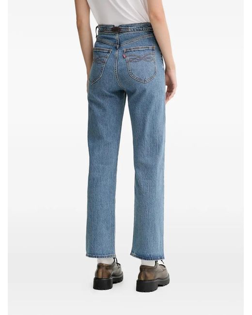 Levi's Blue Button Jeans