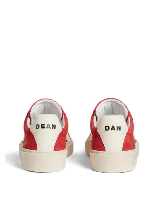 DSquared² Red Suede Sneakers for men