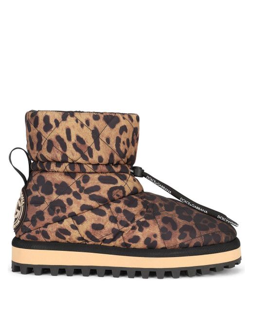 Botines City Dolce \u0026 Gabbana de color Marrón - Lyst