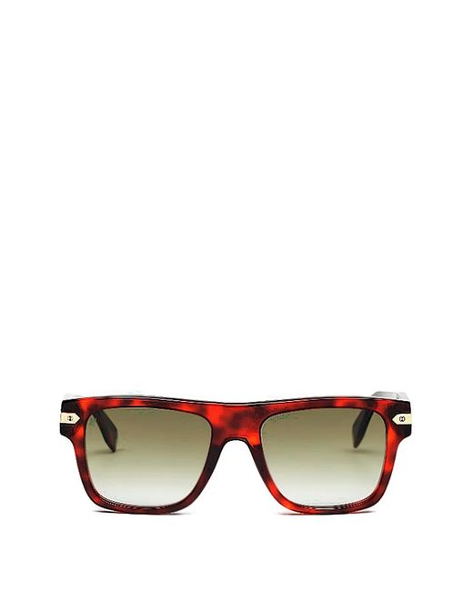 Hublot Brown Square-Frame Acetate Sunglasses