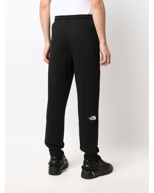 The North Face Black Elasticated Track Pants for men