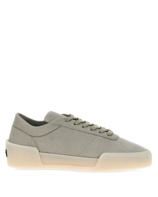 Fear Of God Gray 'Aerobic Low' Sneakers