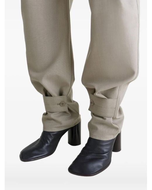 Pantalon À Taille Ceinturée Lemaire en coloris Gray