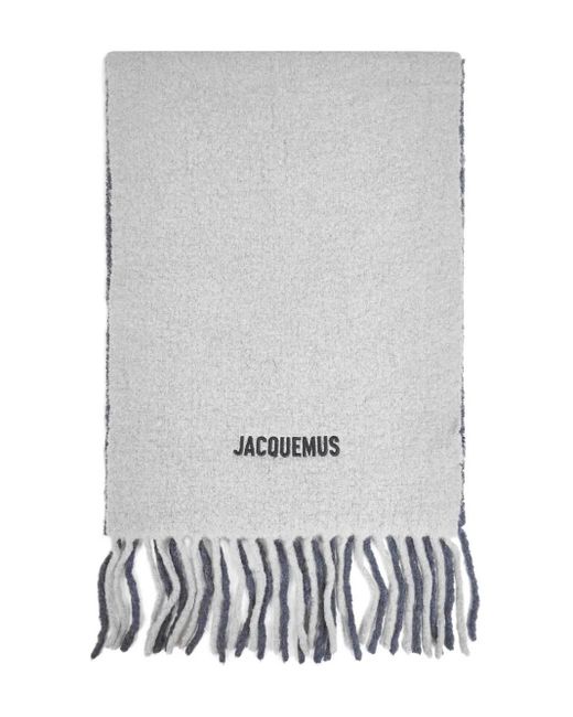Jacquemus Gray The Moisson Scarf