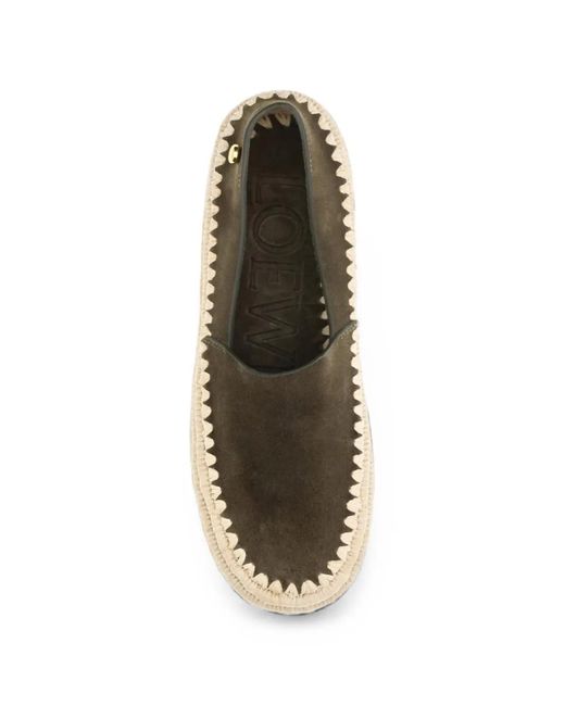 Loewe White Rio Slippers