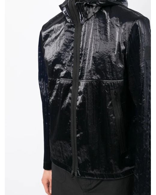 Paul & Shark Black Colour-Block Lighweight Jacket for men