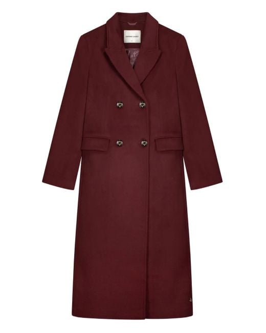 FABIENNE CHAPOT Red Sophia Double-Breasted Jacket