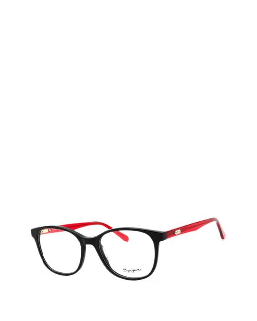 Pepe Jeans Black Lunettes De Vue À Monture Ronde