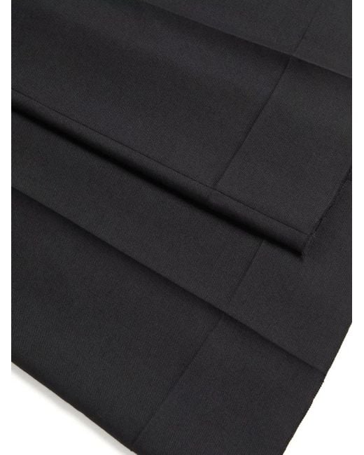 Valentino Garavani Black Nylon Gabardine Trousers for men