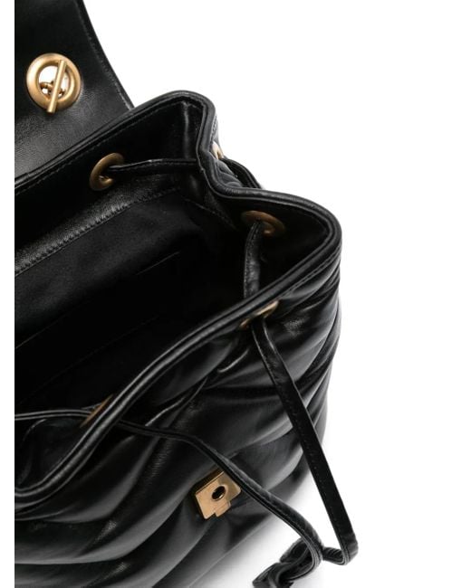 Gucci Black Gg Marmont Backpack