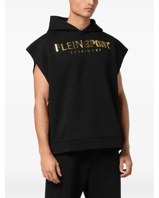 Philipp Plein Black Jogging Vest for men