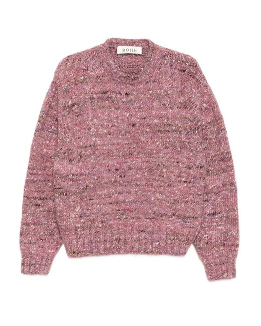 Rohe Pink Wool-Blended Jumper