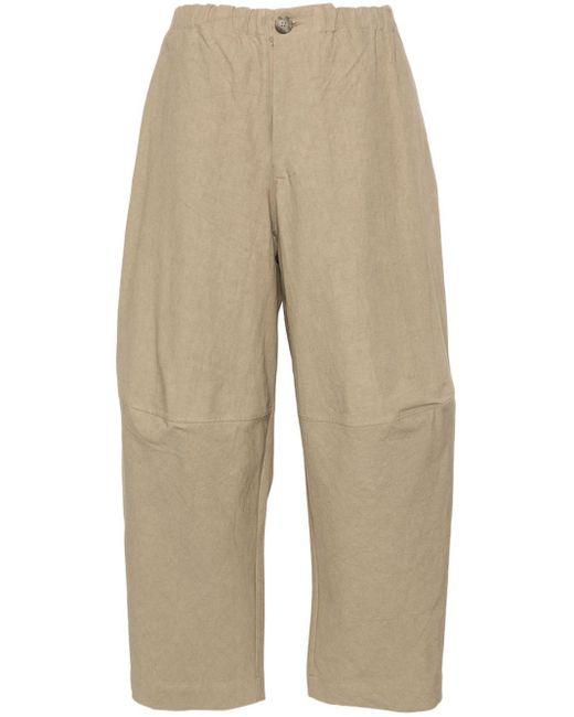 Lauren Manoogian Natural New Structure Tapered Trousers