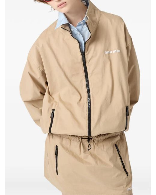 Miu Miu Natural Neutrals Jackets