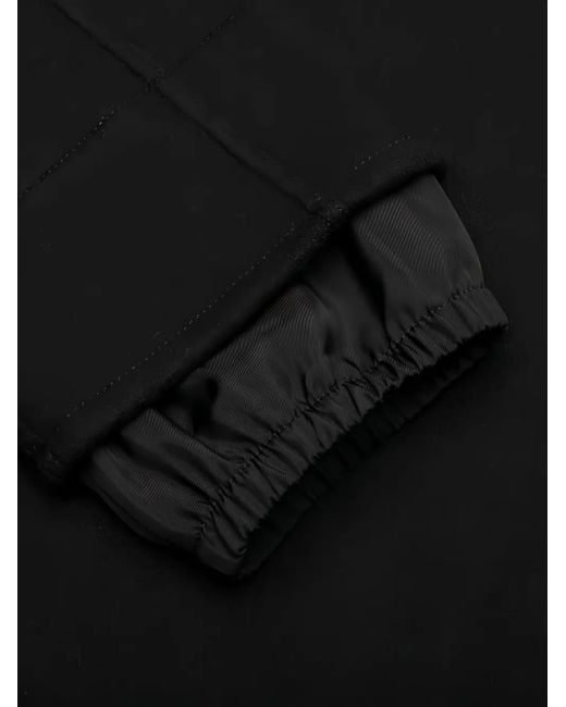 Jil Sander Black Lined Cuff Sweatshirt for men