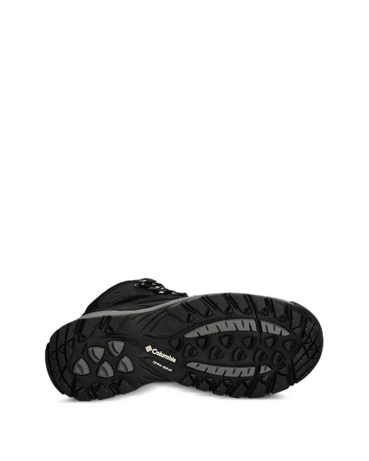 Columbia Black Newton Ridge Lace-Up Performance Footwear