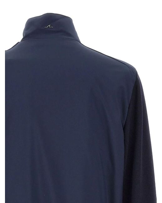 Paul & Shark Blue Zip-Fastenig Jacket for men