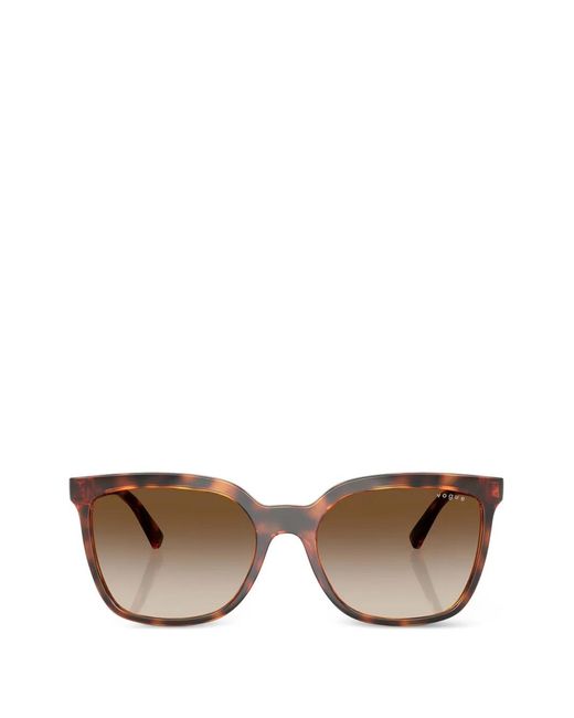 Vogue Eyewear Brown Square-Frame Sunglasses