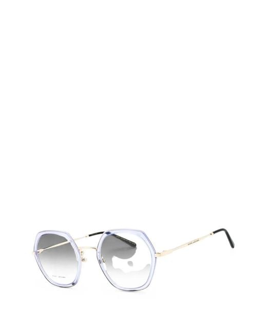Marc Jacobs Natural Geometric-Frame Glasses