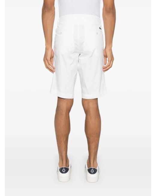 Fay White Twill Chino Sorts for men