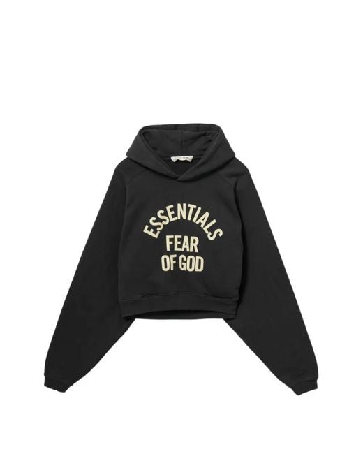 Essentials Black Campus 90S Hoodie