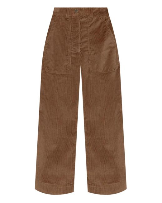 Etro Brown Corduroy Trousers