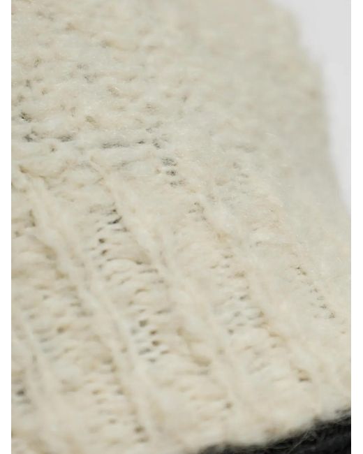 Isabel Marant White Emma Puff-Sleeve Sweater
