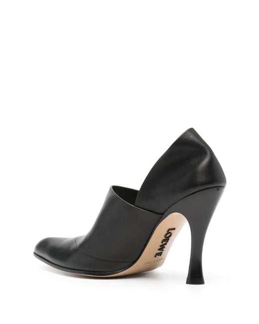 Loewe Black Comic 95Mm Leather Pumps