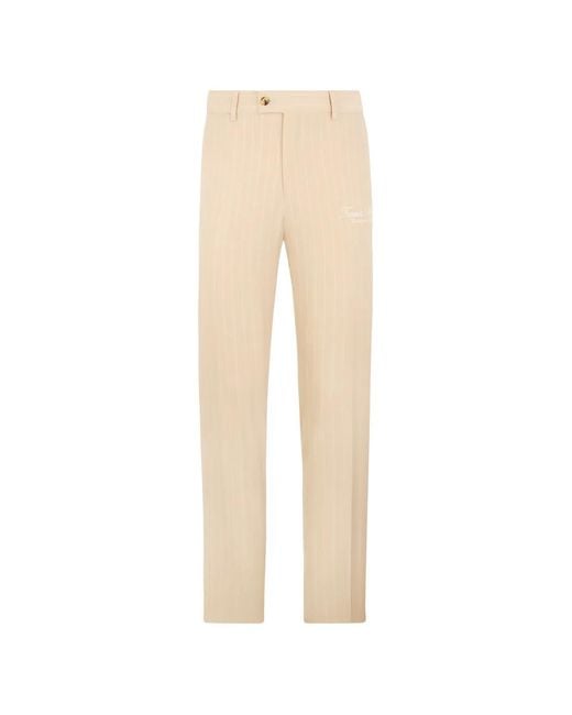 Philipp Plein Natural Joy Fit Trousers Pinstripe Tennis for men