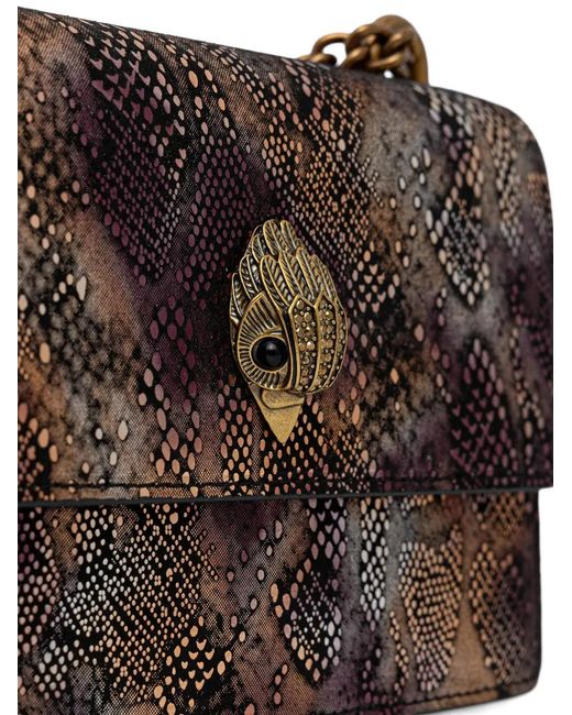 Sac à Main Kurt Geiger Marron - Format Compact 19 Cm, Anses Rigides, Neuf Avec étiquettes