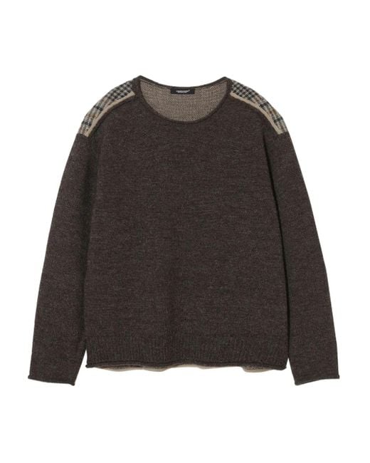 メンズ Undercover ラウンドネック セーター Black