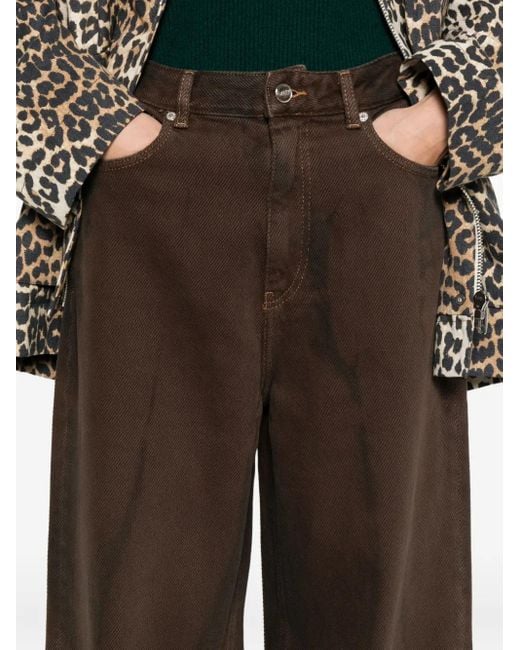 Ganni Brown Jeans