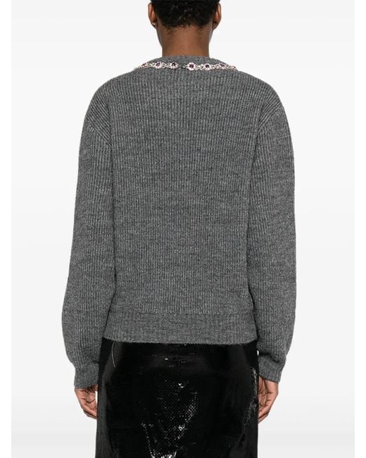 Moschino Gray Sweater