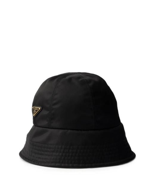 Prada Black Re-Nylon Hat