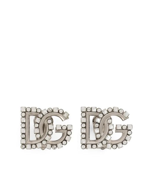 Dolce & Gabbana Dgロゴ ピアス White