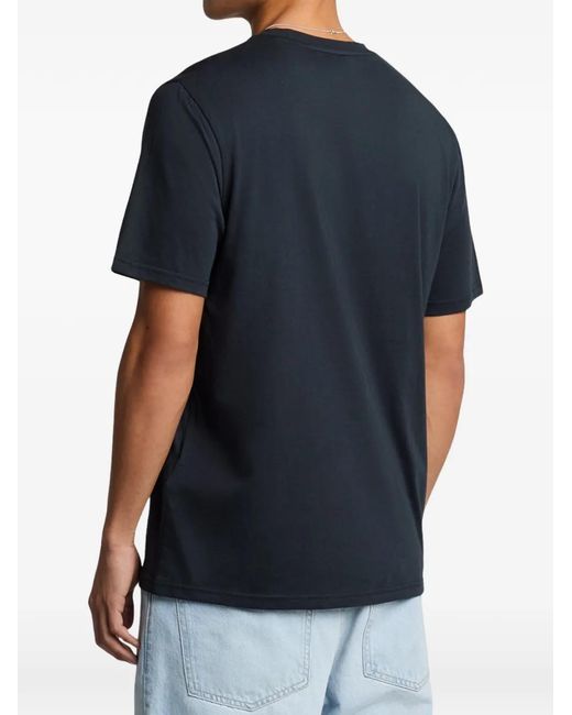 Lyle & Scott Blue Logo-Detail T-Shirt for men