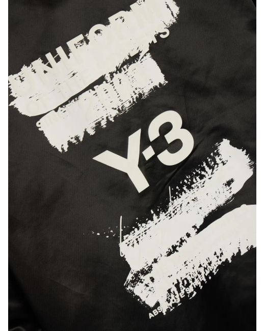 Y-3 Black Gfx Coach Jacket