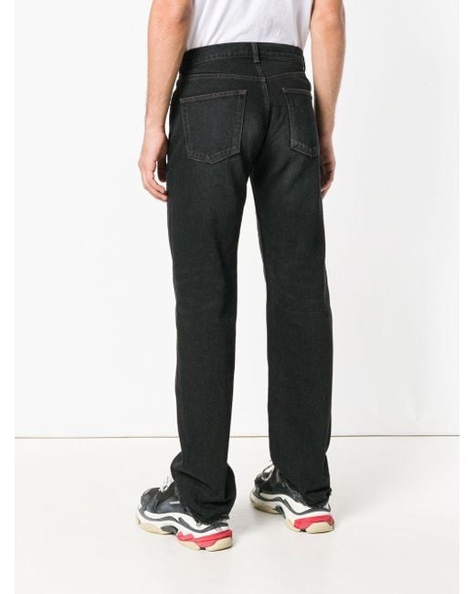 Balenciaga Black Small Fit Jeans for men