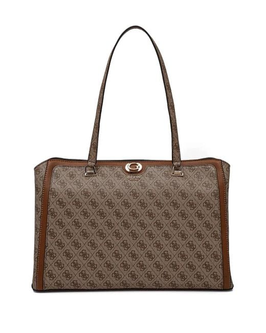 Guess Brown Orlina Travel Schultertasche