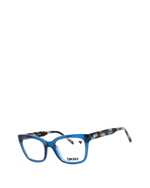 DKNY Blue Lunettes De Vue À Monture Papillon