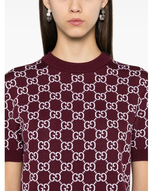 Gucci Red Wool Sweater