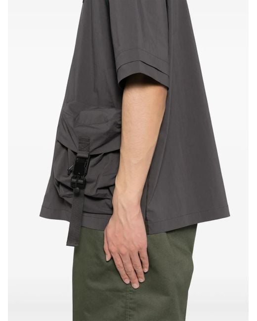 Spoonyard Black Big Military Pockets T-Shirt