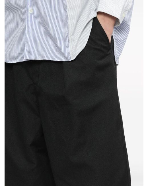 Pantalon sarouel à coupe courte Comme des Garçons pour homme en coloris Black