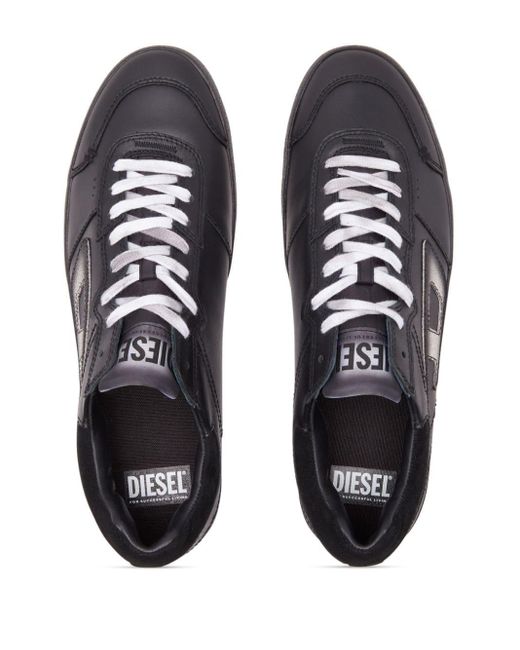 DIESEL S-leroji Sneakers Met Logopatch in het Black voor heren